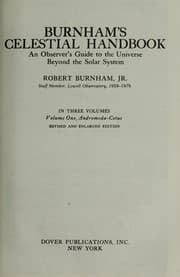 Tapa de Burnham's celestial handbook