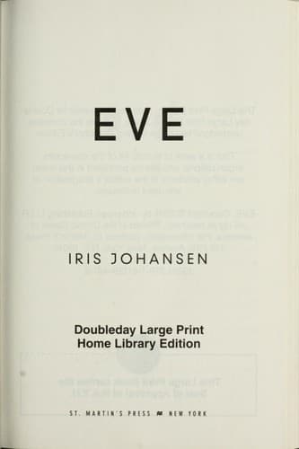 Tapa de Eve