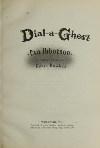 Tapa de Dial-a-ghost