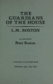 Tapa de The guardians of the house
