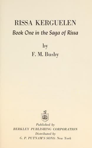 Tapa de Rissa Kerguelen