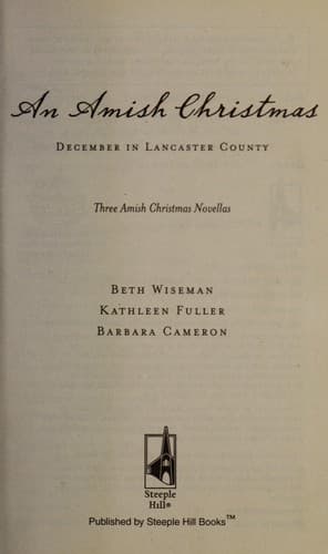 Tapa de An Amish Christmas