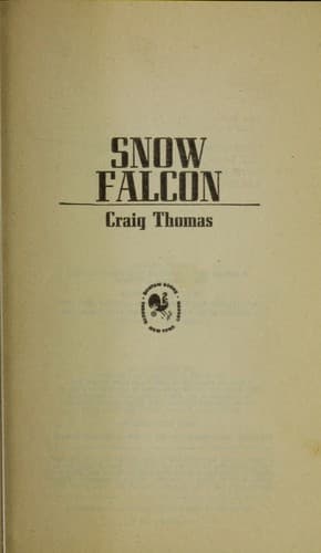 Tapa de Snow Falcon