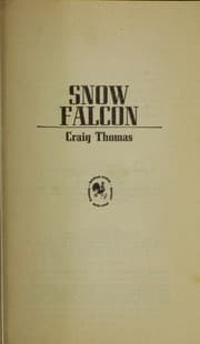 Tapa de Snow Falcon