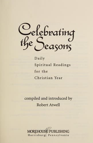 Tapa de Celebrating the seasons