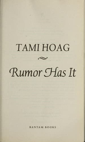 Tapa de Rumor has it