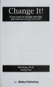 Tapa de Change it! :bif you want to change your life, you have to change your life!