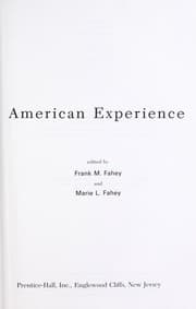 Tapa de Chapters from the American experience