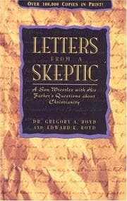 Tapa de Letters from a skeptic