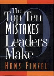 Tapa de The top ten mistakes leaders make