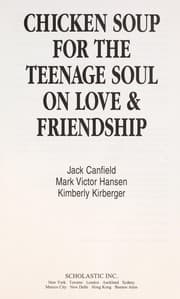Tapa de Chicken Soup for the Teenagers Soul on Love and Friendhip