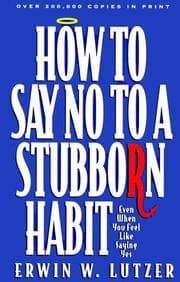 Tapa de How to say no to a stubborn habit