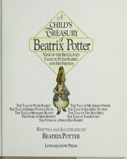 Tapa de A child's treasury of Beatrix Potter