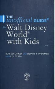 Tapa de The unofficial guide to Walt Disney World with kids