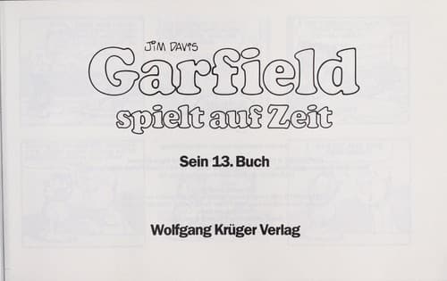 Tapa de Garfield