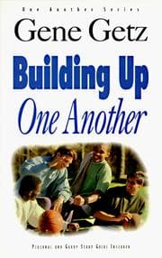 Tapa de Building Up One Another (Getz, Gene a. One Another Series.)