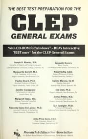 Tapa de The best test preparation for the CLEP general exams