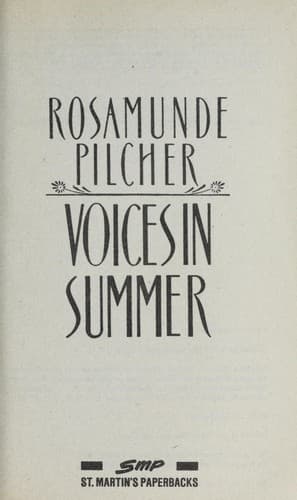 Tapa de Voices in Summer