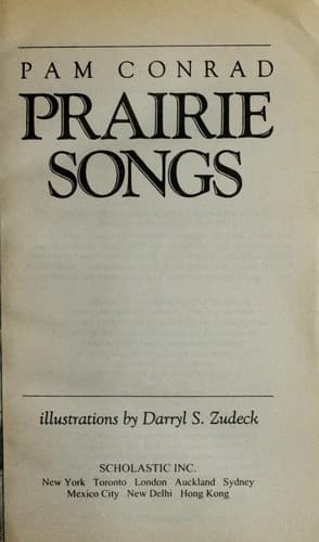 Tapa de Prairie songs