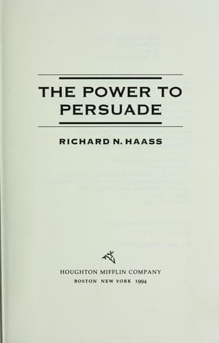 Tapa de The power to persuade