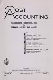 Tapa de Cost accounting