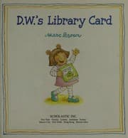 Tapa de D.W.'s library card