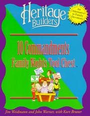 Tapa de Ten Commandments Family Nights Tool Chest