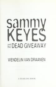 Tapa de Sammy Keyes and the dead giveaway