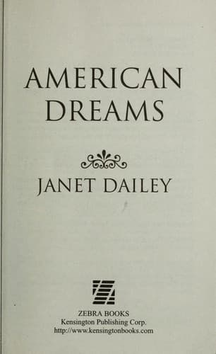 Tapa de American dreams