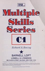 Tapa de Multiple skills series C.