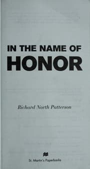 Tapa de In the name of honor