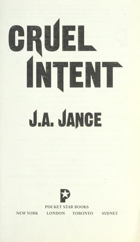 Tapa de Cruel intent