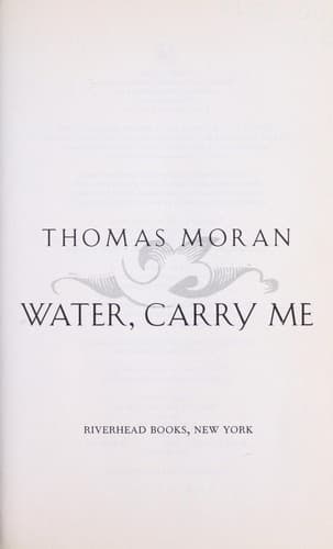 Tapa de Water, carry me