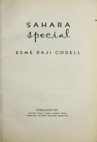 Tapa de Sahara Special