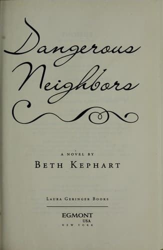 Tapa de Dangerous neighbors