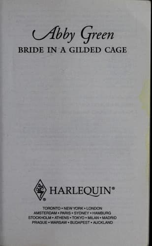Tapa de Bride in a gilded cage