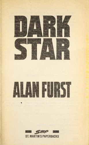 Tapa de Dark star