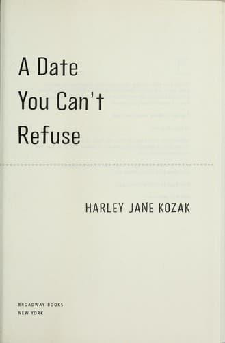 Tapa de A Date You Can't Refuse