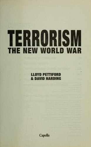 Tapa de Terrorism: The new world war
