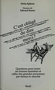 Tapa de C'est oblige de dire merci?