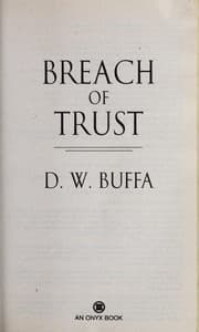 Tapa de Breach of trust