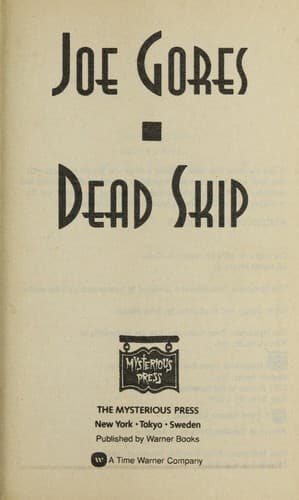 Tapa de Dead skip