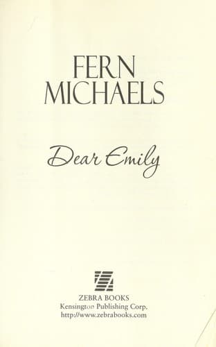 Tapa de Dear Emily