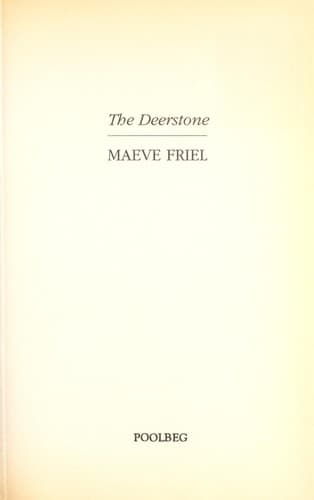 Tapa de The deerstone