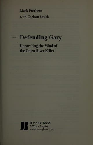Tapa de Defending Gary