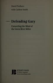 Tapa de Defending Gary