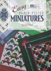 Tapa de Easy paper-pieced miniatures