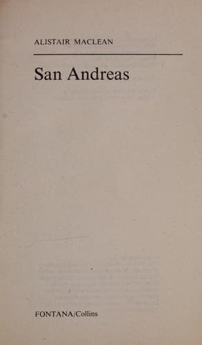 Tapa de San Andreas
