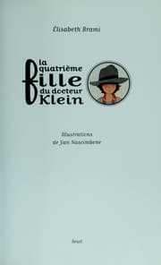 Tapa de La quatrie me fille du docteur Klein