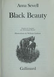 Tapa de Black Beauty